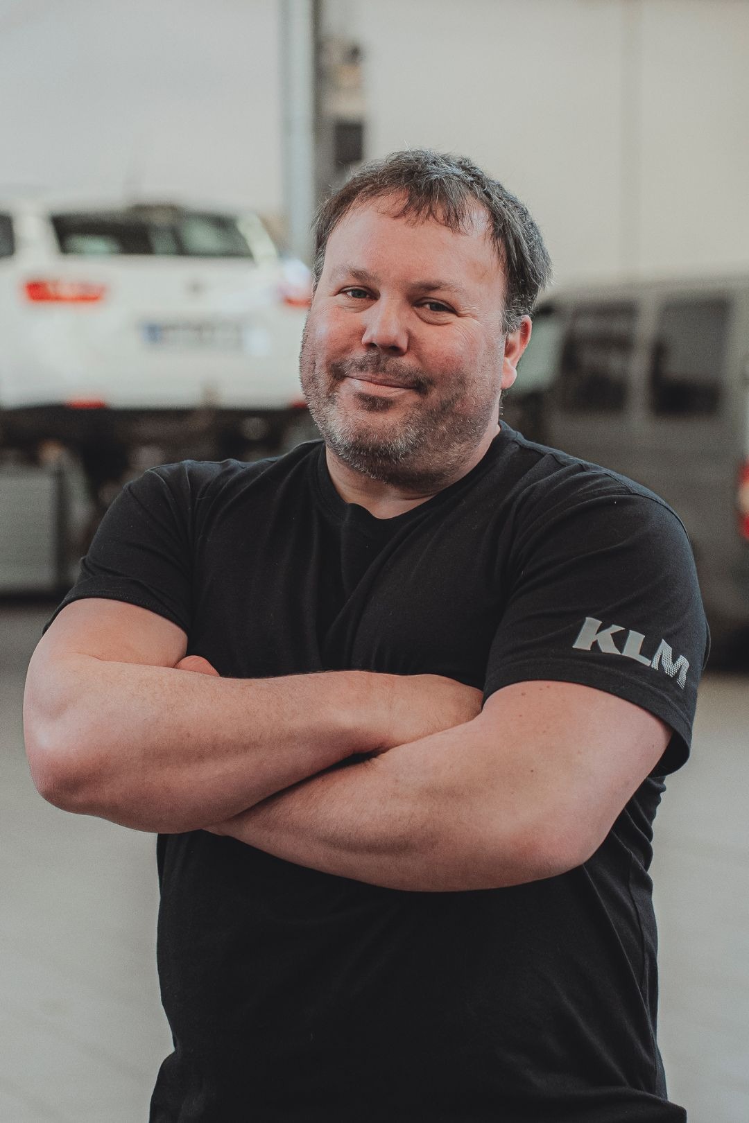Christoph aus dem KLM-Team