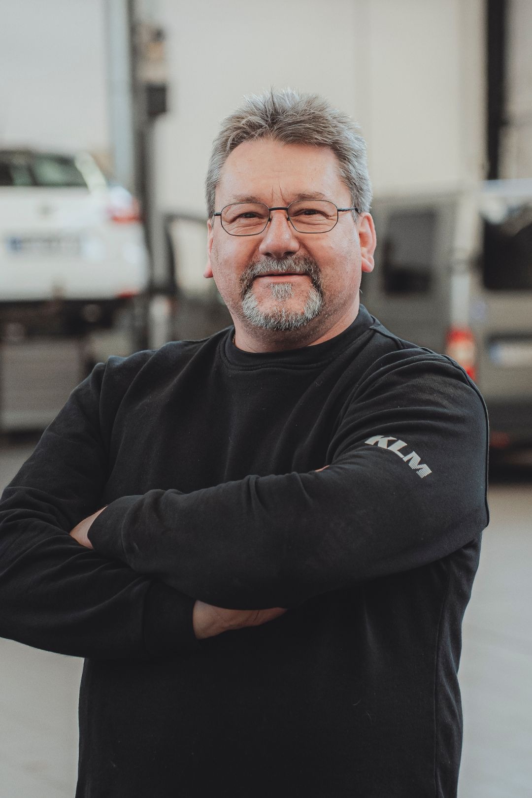 Andreas aus dem KLM-Team
